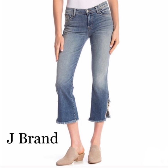 J Brand Denim - J Brand Selena Mid-Rise Crop Boyfriend Jeans NWT